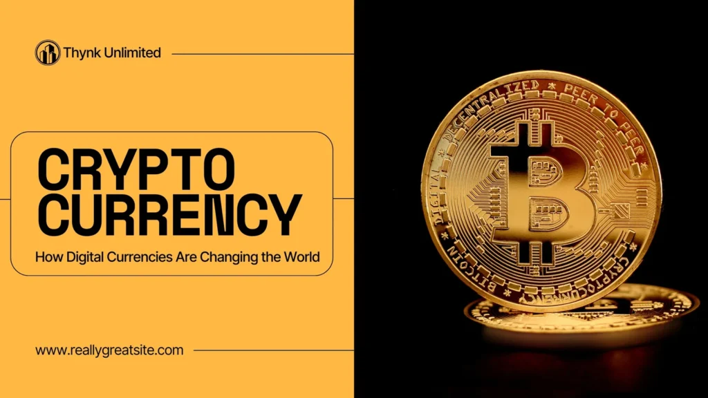 Cryptocurrency is transforming the global financial system through blockchain technology.